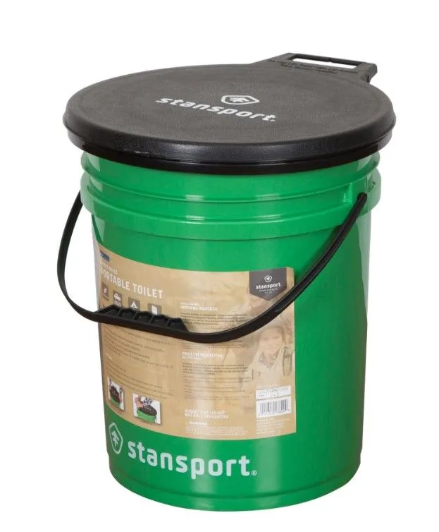 PLASTIC BUCKET WITH LID